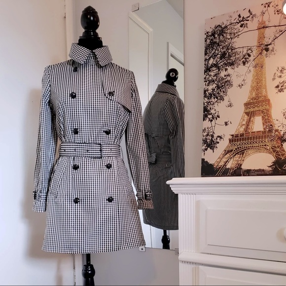 Lauren ralph lauren glen plaid trench coat Clearance